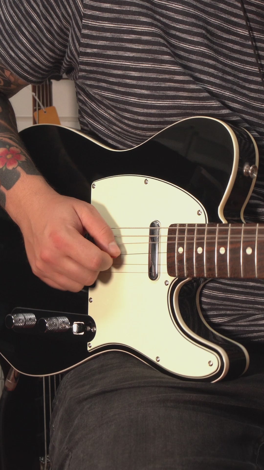 Fender Made In Japan Traditional 60s Telecaster Custom 2014 Black