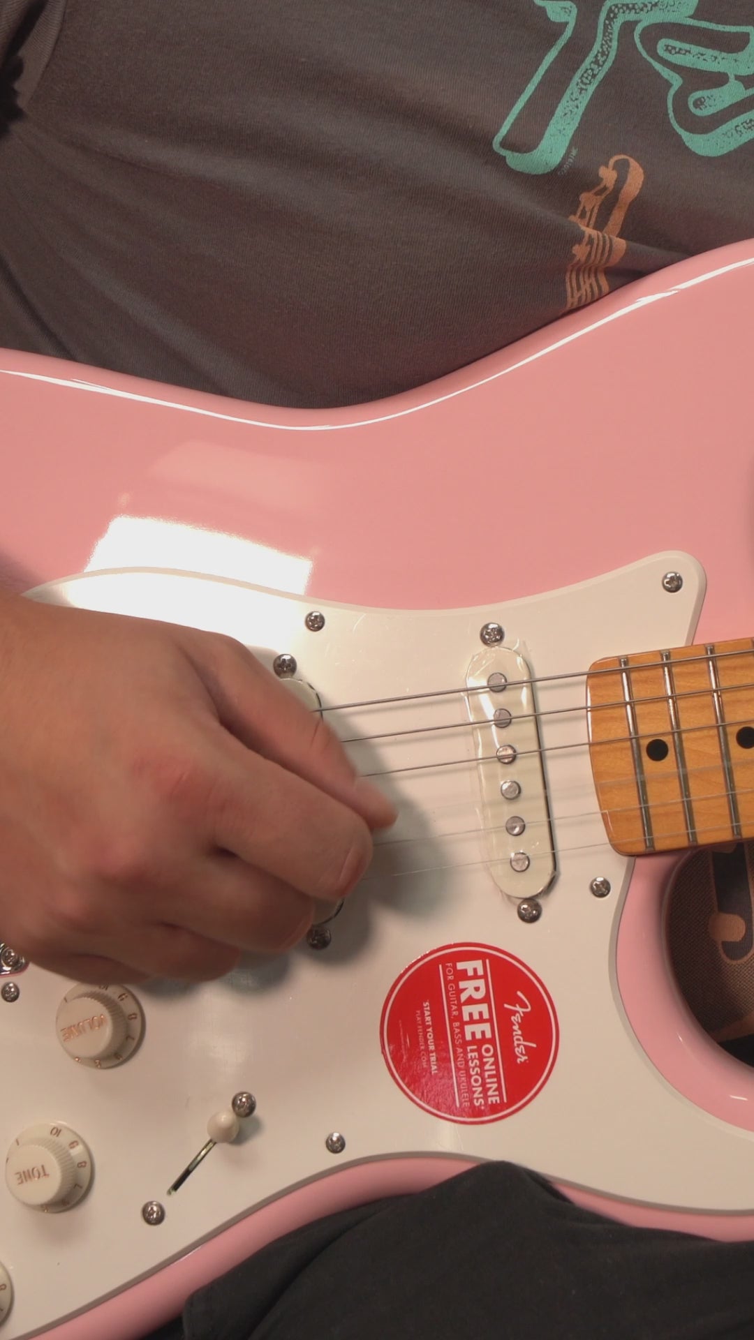 Squier Classic Vibe 50s Stratocaster HT MN Shell Pink