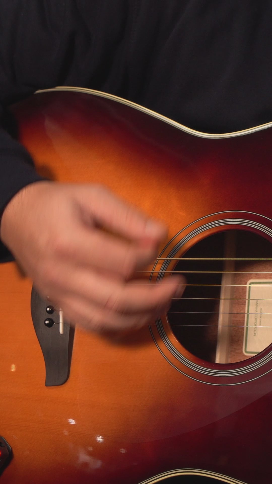 Yamaha FG-TA TransAcoustic Vintage Tint