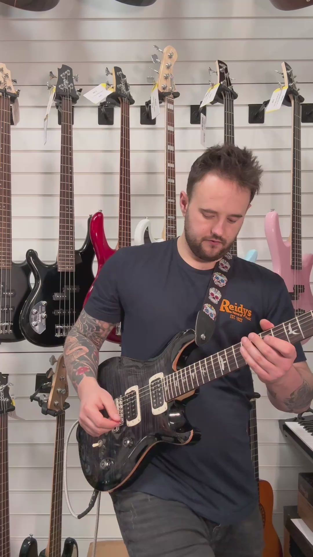 PRS SE CE24 Charcoal Burst 2026