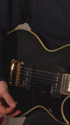 Vintage V100P ReIssued Electric Guitar Boulevard Black