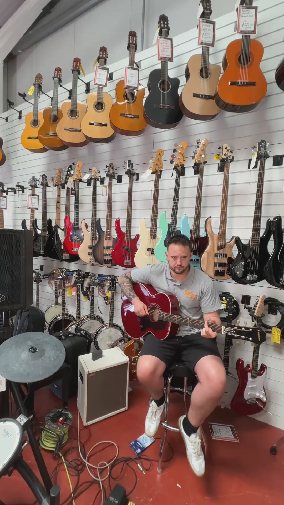 Epiphone EJ200 Artist Wine Red Limited Edition 2014