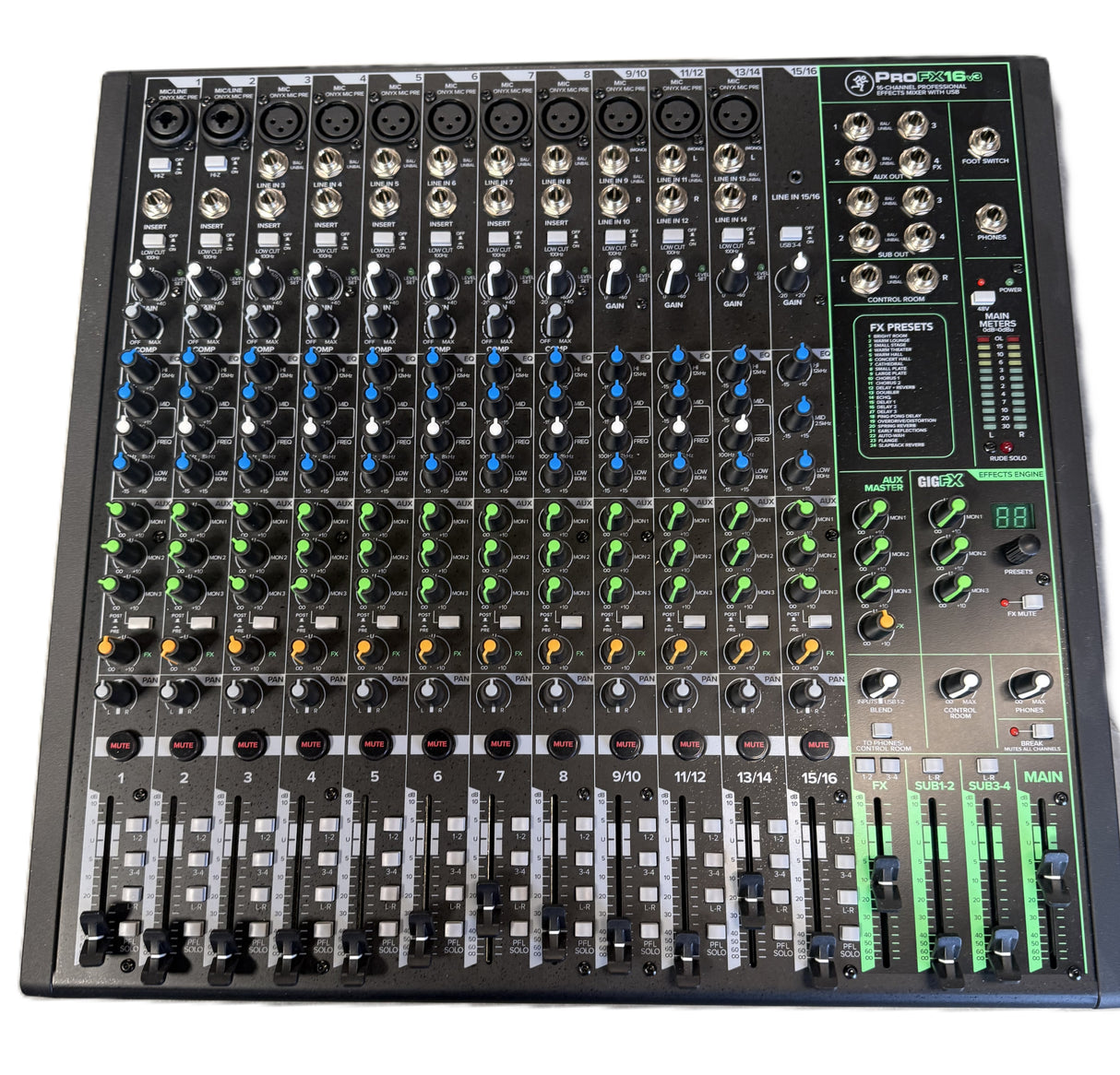 Mackie ProFX16 16-Channel Professional Analog Mixer