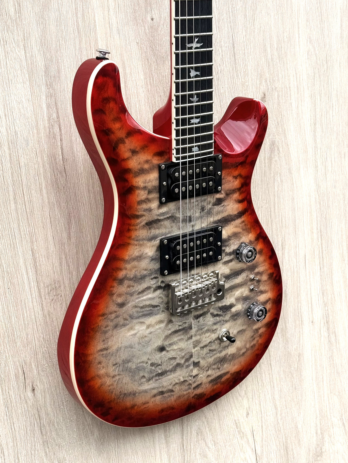 PRS SE Custom 24-08 Quilted Cherry Burst