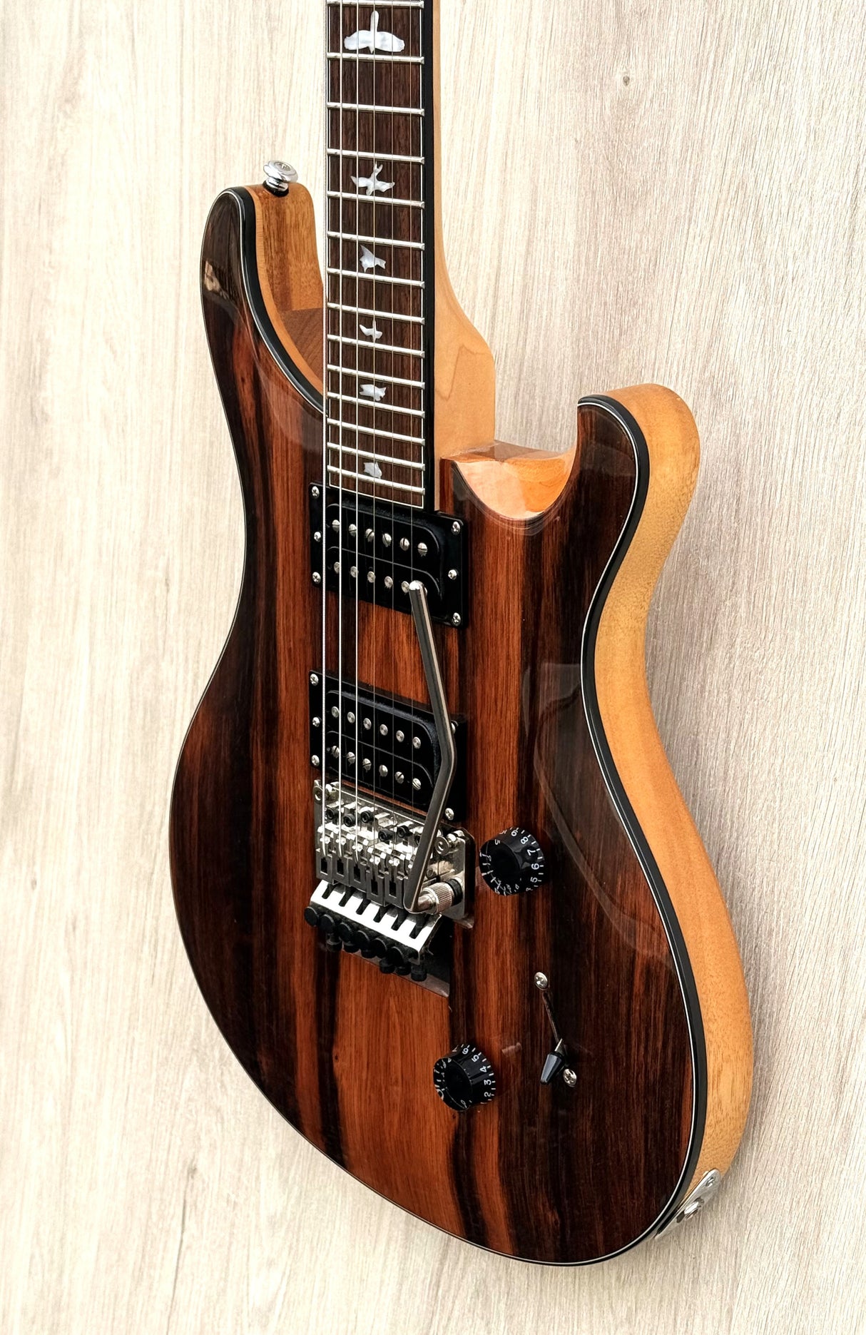 PRS SE Custom 24 Floyd Rose Exotic Wood LTD Ebony 2016
