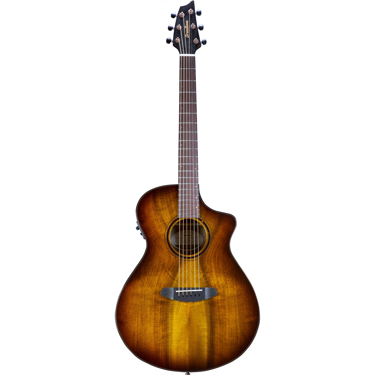 Breedlove ECO Pursuit Exotic S Concert Tigers Eye CE - Myrtlewood