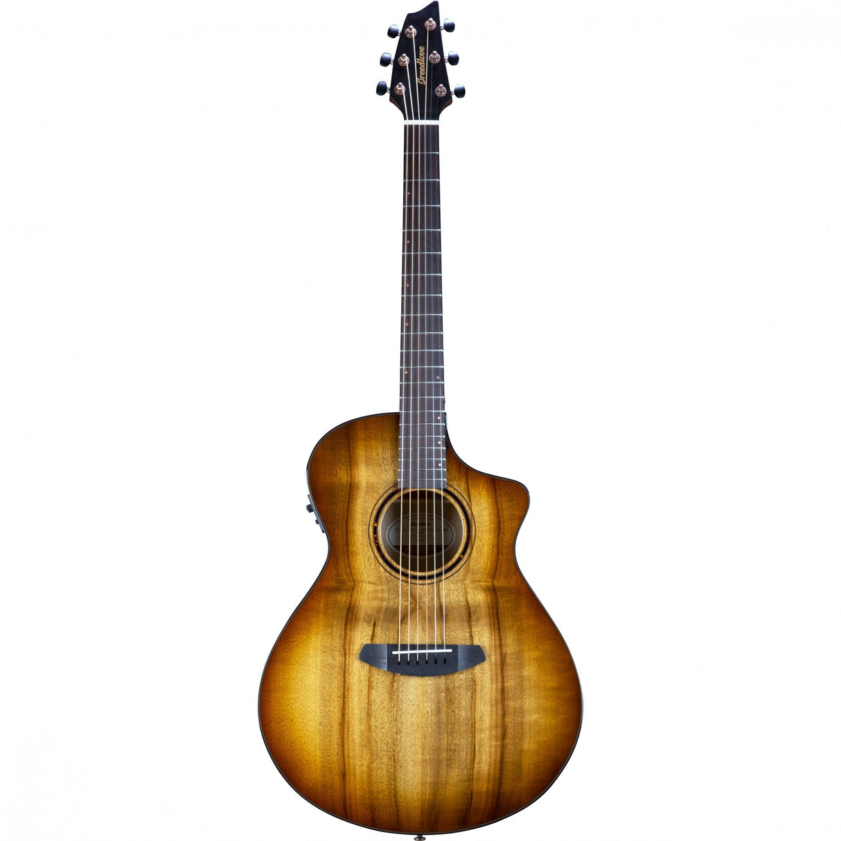 Breedlove ECO Pursuit Exotic S Concert Amber CE - Myrtlewood