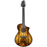 Breedlove ECO Pursuit Exotic S Concert Amber 12-String CE - Myrtlewood