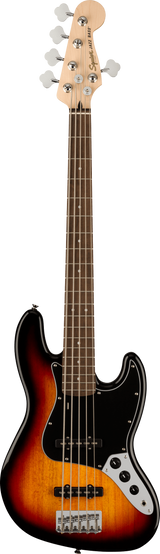 Squier Affinity Jazz Bass V 3 Colour Sunburst