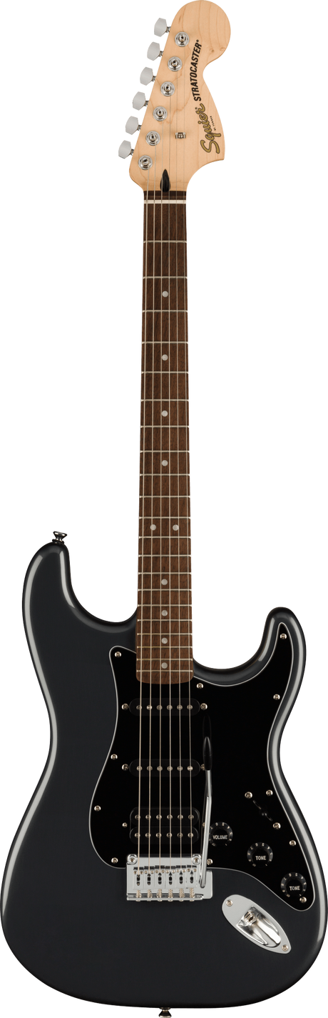 Squier Affinity Strat HSS Pack Charcoal Frost Metallic