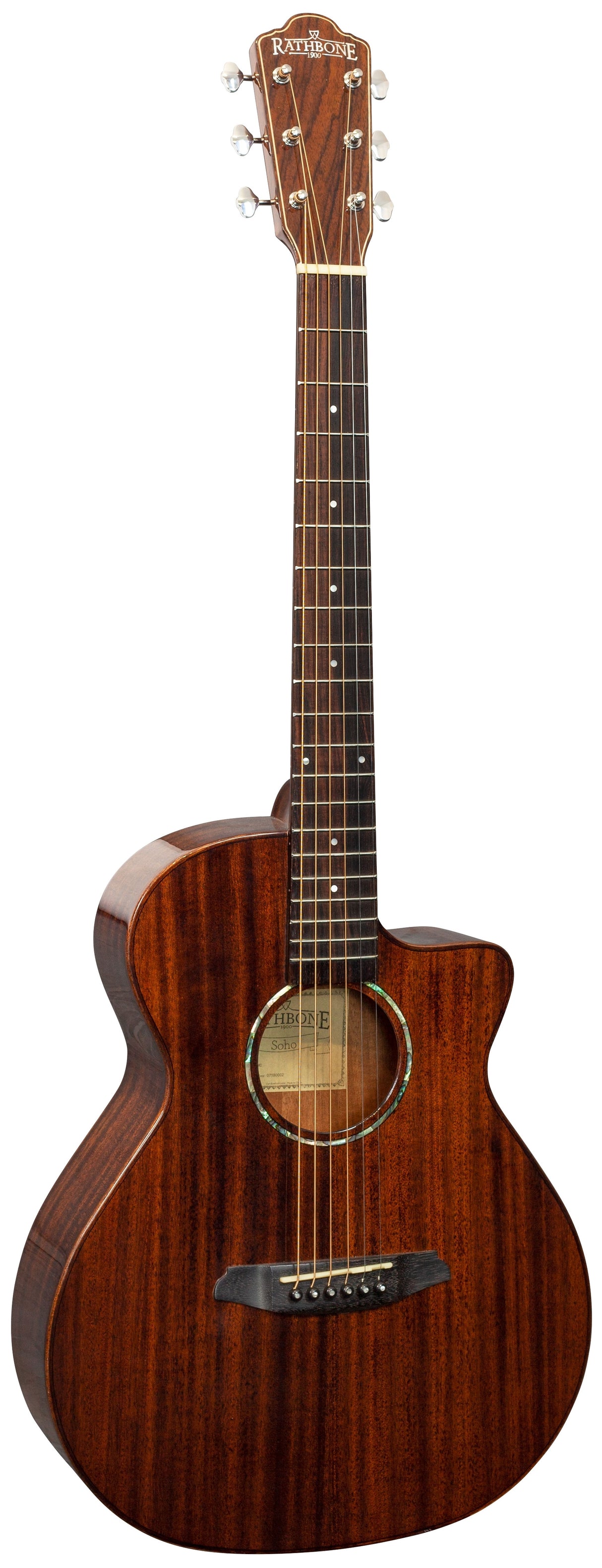 Rathbone No.1 - Mahogany Cutaway With Gigbag