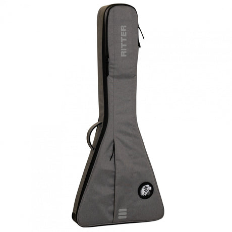 Ritter Carouge V Style Electric Guitar Bag - Elephant Grey