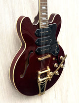 Epiphone Riviera P93 Wine Red
