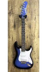 Rockjam FS Electric Guitar Blue Burst