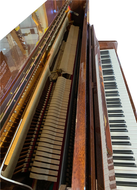 Rogers Upright piano polished mahogany