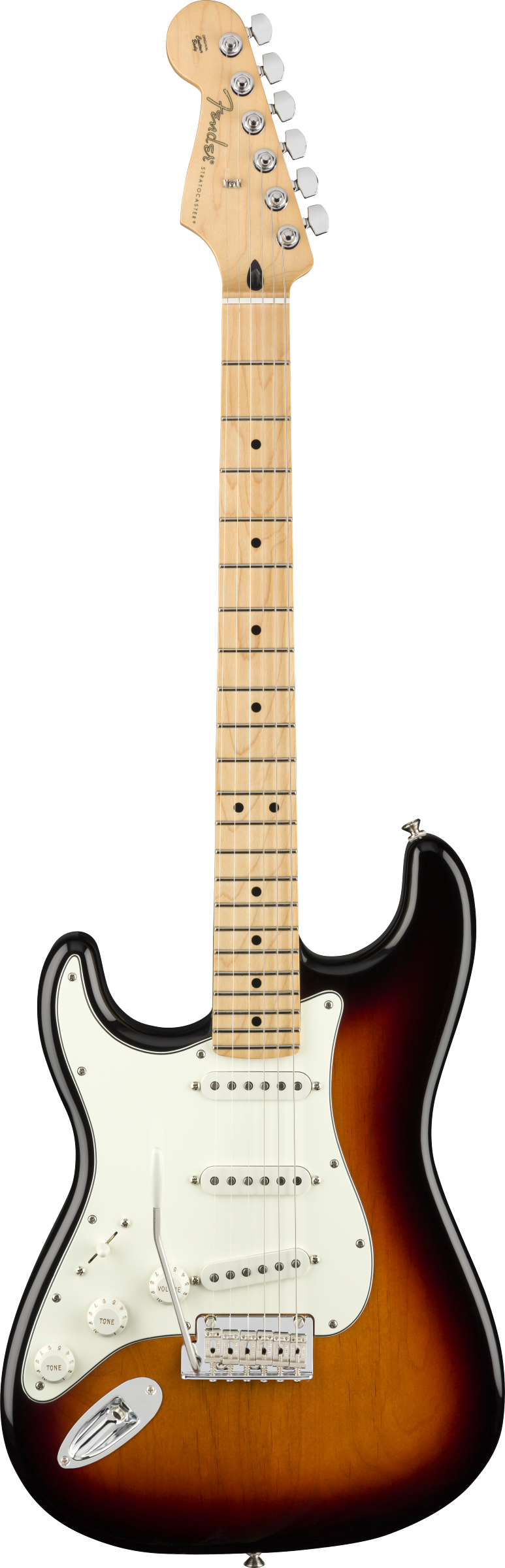 Fender Player Strat 3 Colour Sunburst MN Left Handed