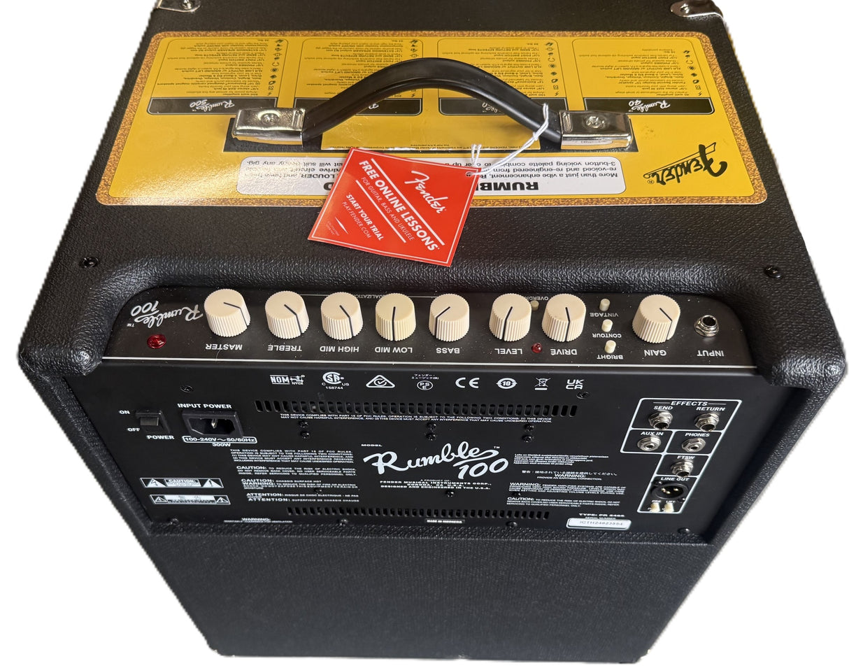 Fender Rumble 100 V3 Bass Combo