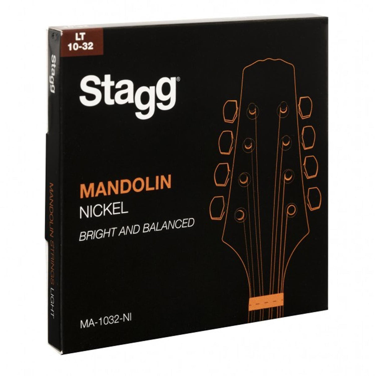 Stagg Mandolin 4 String Set Med Lt