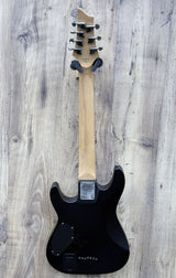 Schecter Demon 7 Aged Black Stain Diamond Series