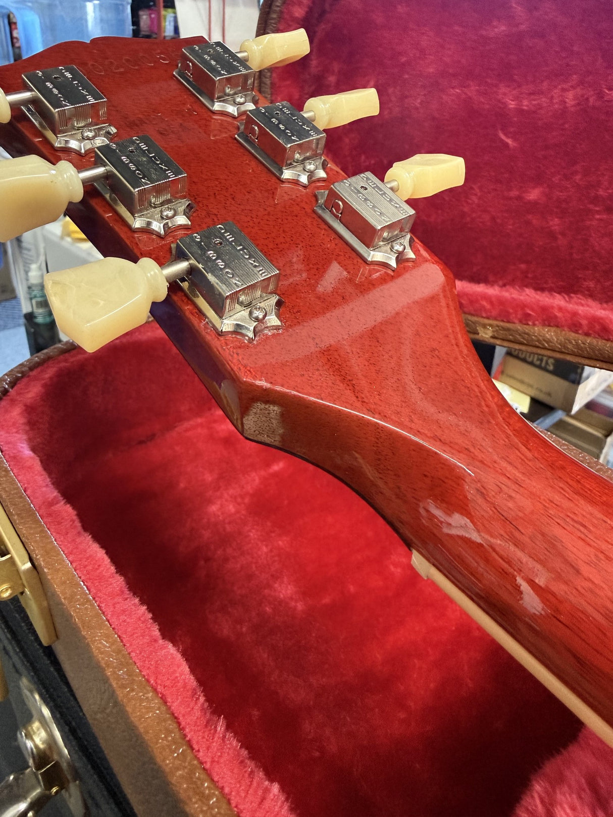Gibson SG Standard 61 With Sideways Vibrola 2022 Vintage Cherry