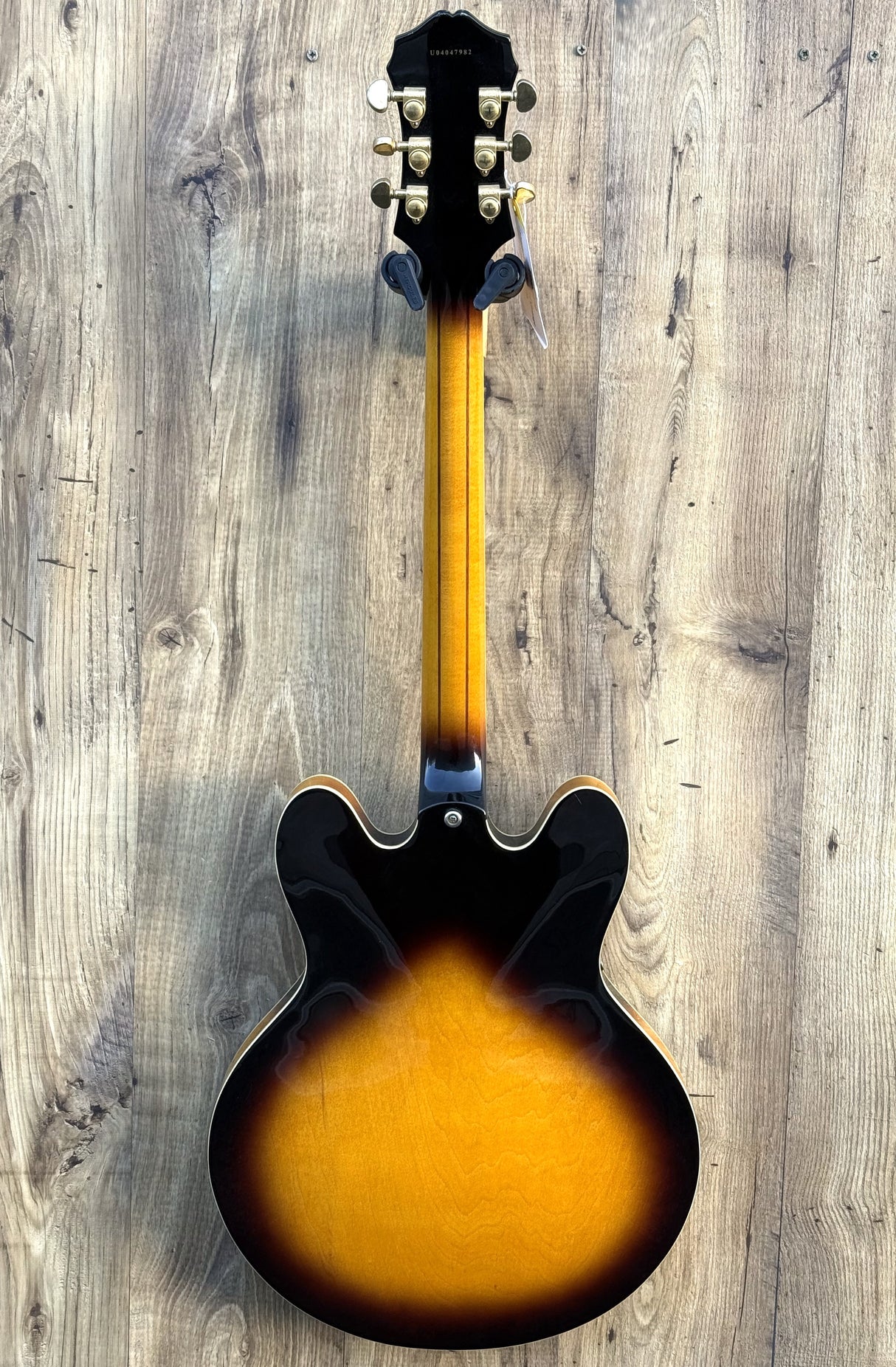 Epiphone Sheraton II Left Hand 2004 Vintage Sunburst Made In Korea