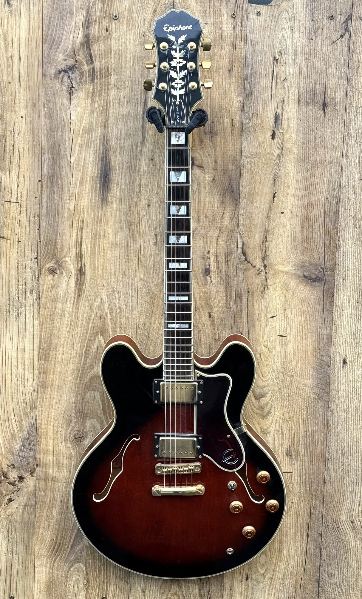 Epiphone Sheraton Vintage Sunburst 1997 Made In Korea