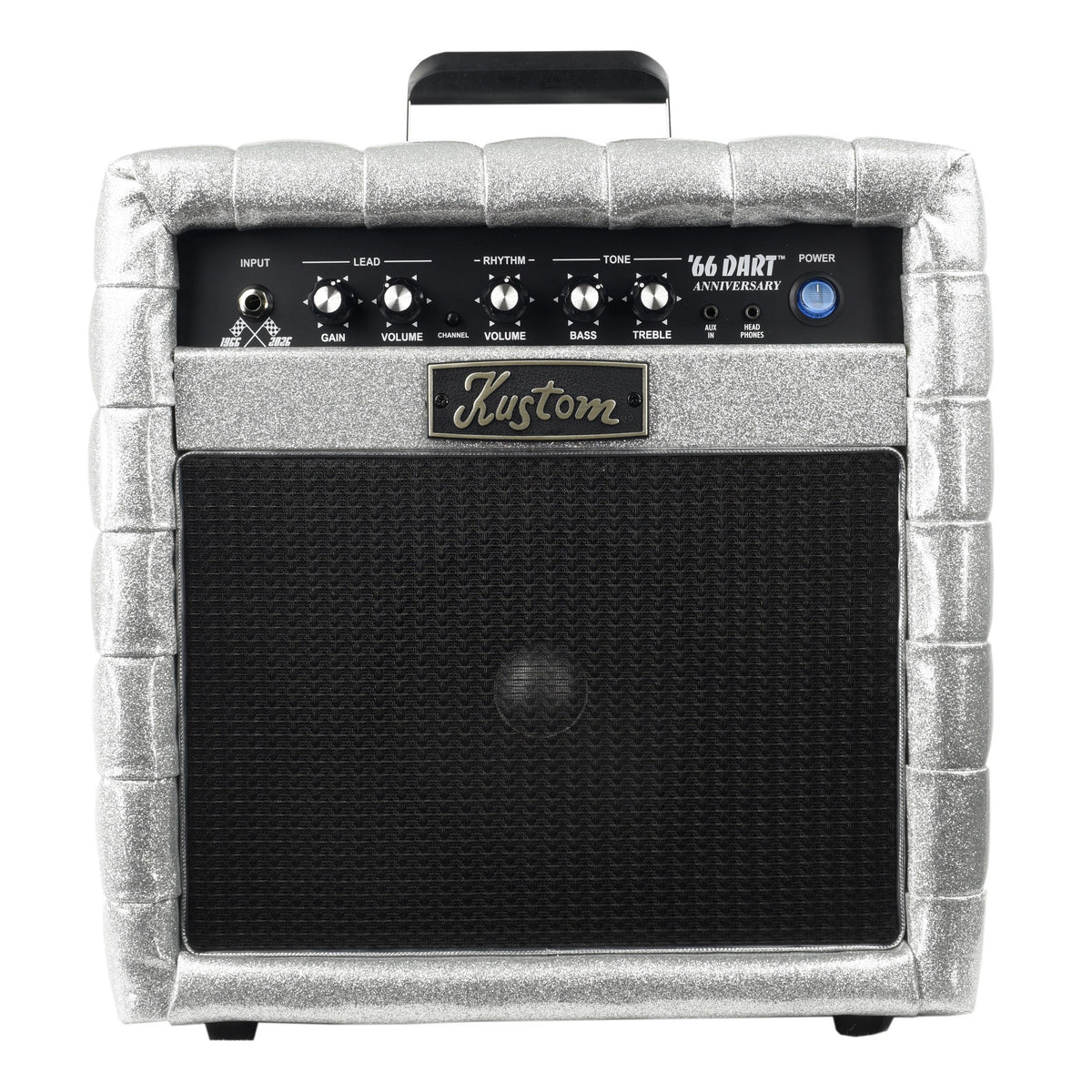 Kustom 66 Dart - 10 Watt Electric Guitar Combo Amplifier - Silver Tuck And Roll