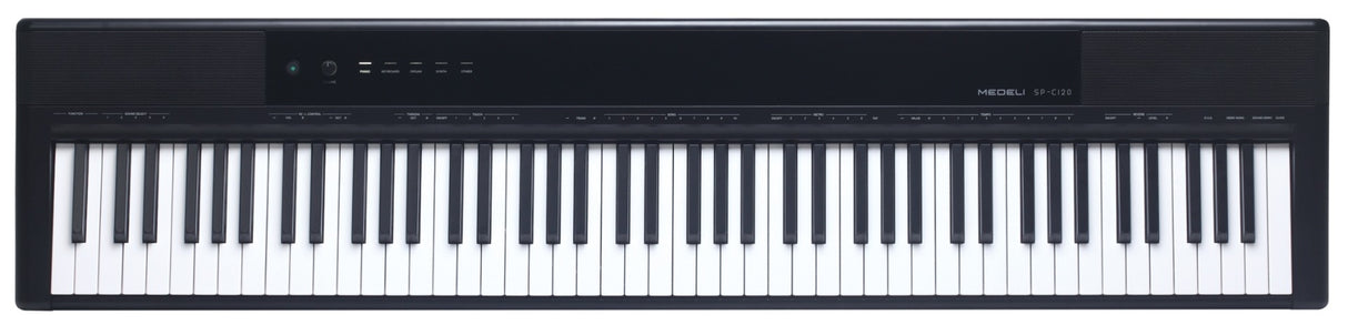 Medeli SP-C120 Performer Series Digital Compact Stage Piano 88 Key Black