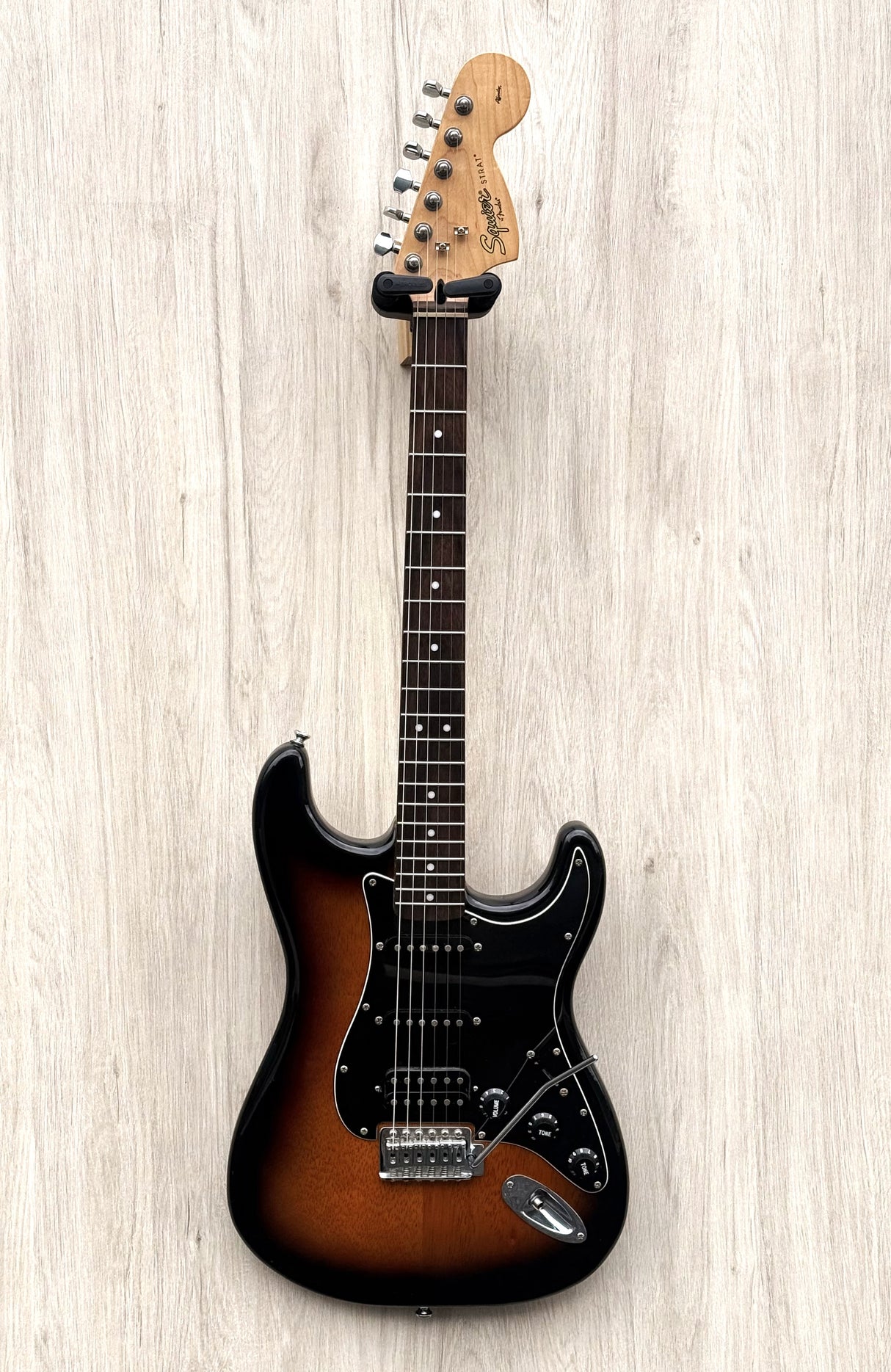 Squier Affinity Strat HSS Brown Sunburst 2012