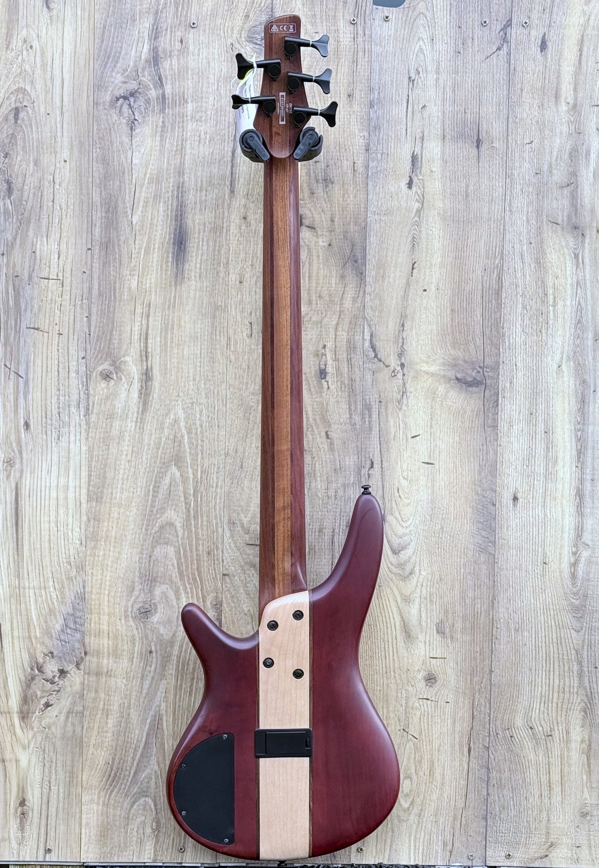 Ibanez SR755 NTF 5-String Natural Flat