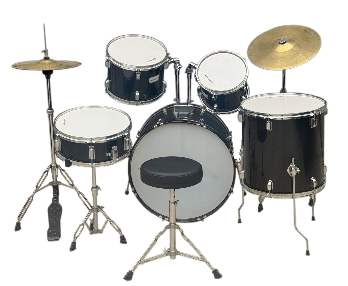 Startone 5-Piece Drum Kit Black