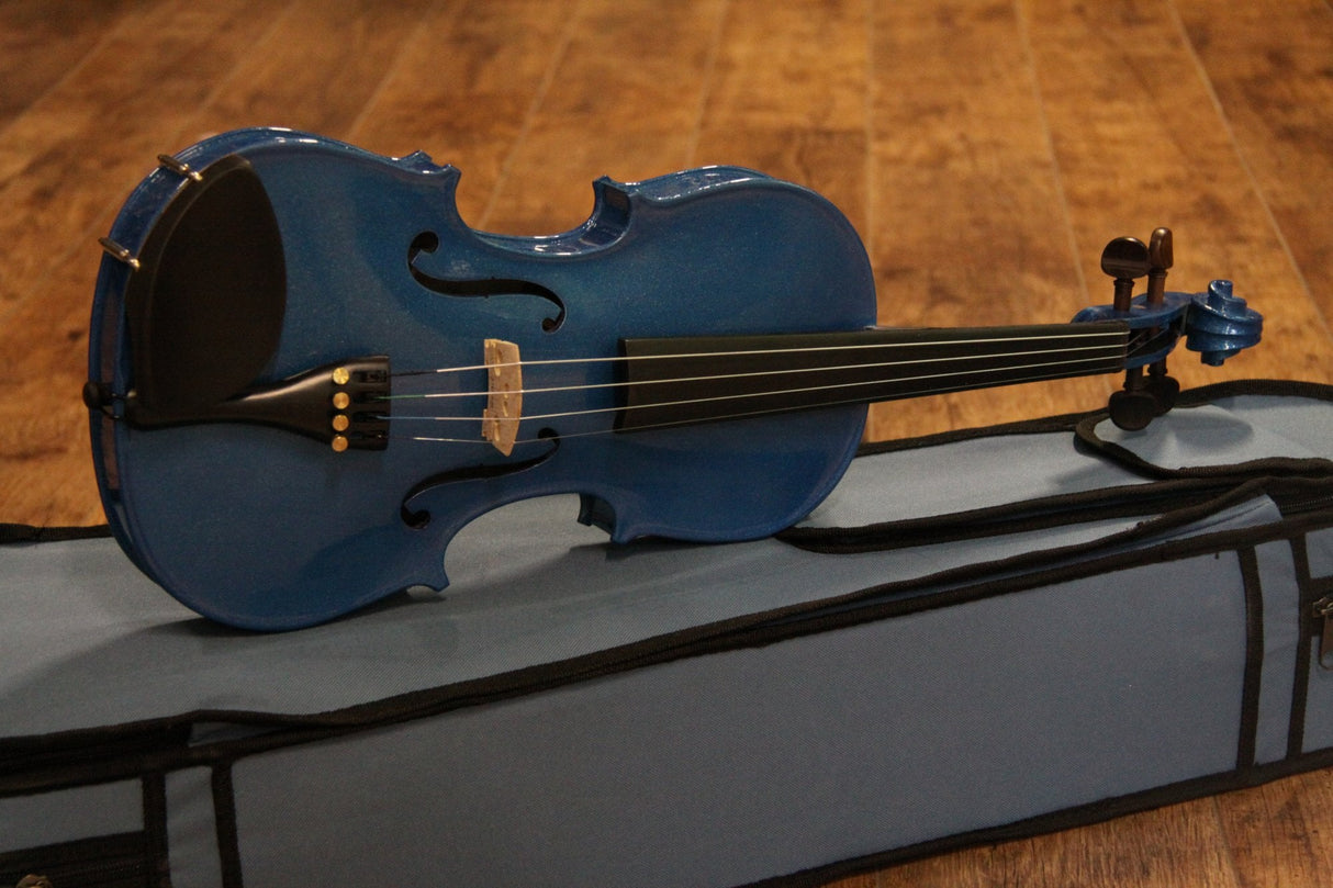 Stentor Violin Harlequin Blue 4/4