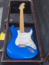 Fender American Strat 50th Anniversary 2004 Chrome Blue with Lace Pickups