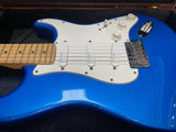 Fender American Strat 50th Anniversary 2004 Chrome Blue with Lace Pickups