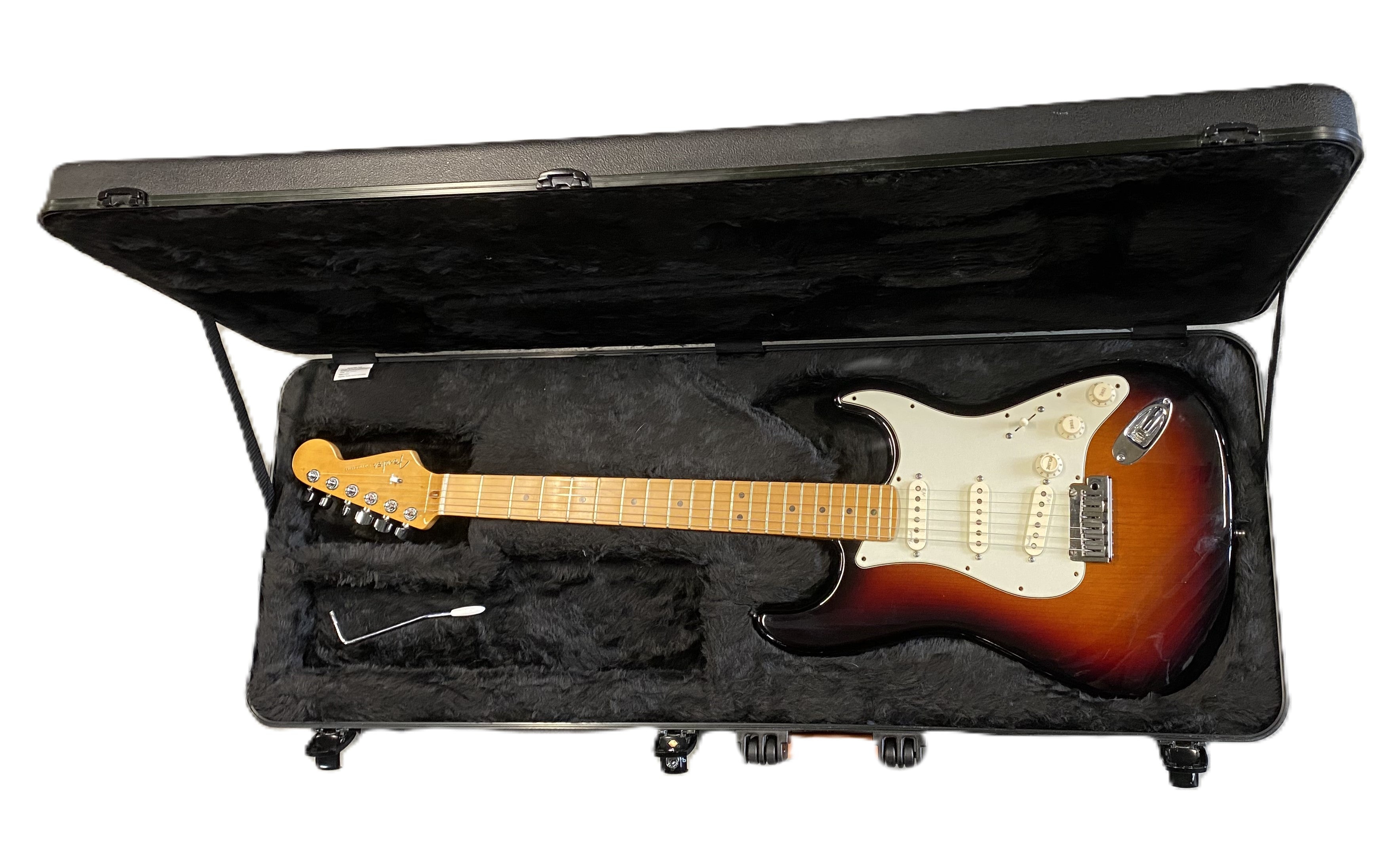 Fender American Deluxe Strat 2013 MN 3-Colour Sunburst – Reidys