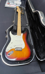 Fender American Strat MN Sunburst 2001 Left Hand