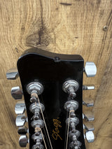 Stagg SW206CE Western 12-String Dreadnought Black