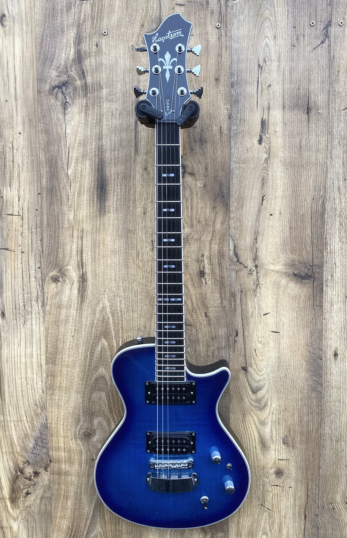 Hagstrom Ultra Swede - Worn Denim