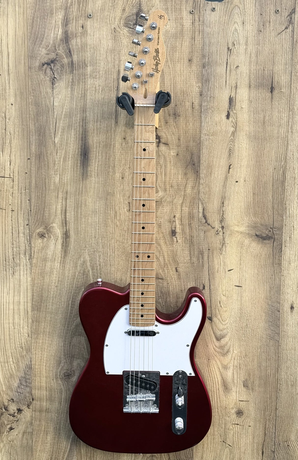 Harley Benton T Style Standard Series Candy Apple Red