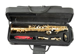 Trevor James The Horn Soprano Sax 2 Piece Gold Lacquer