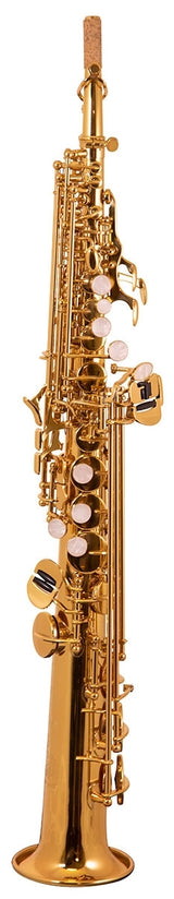 Trevor James The Horn Soprano Sax 2 Piece Gold Lacquer