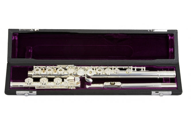 Trevor James Privilege Flute - Traditional Lip - Silver Lip & Riser - Open Hole - Bfoot