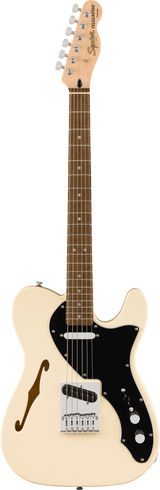 Squier Affinity Telecaster Thinline LRL Olympic White