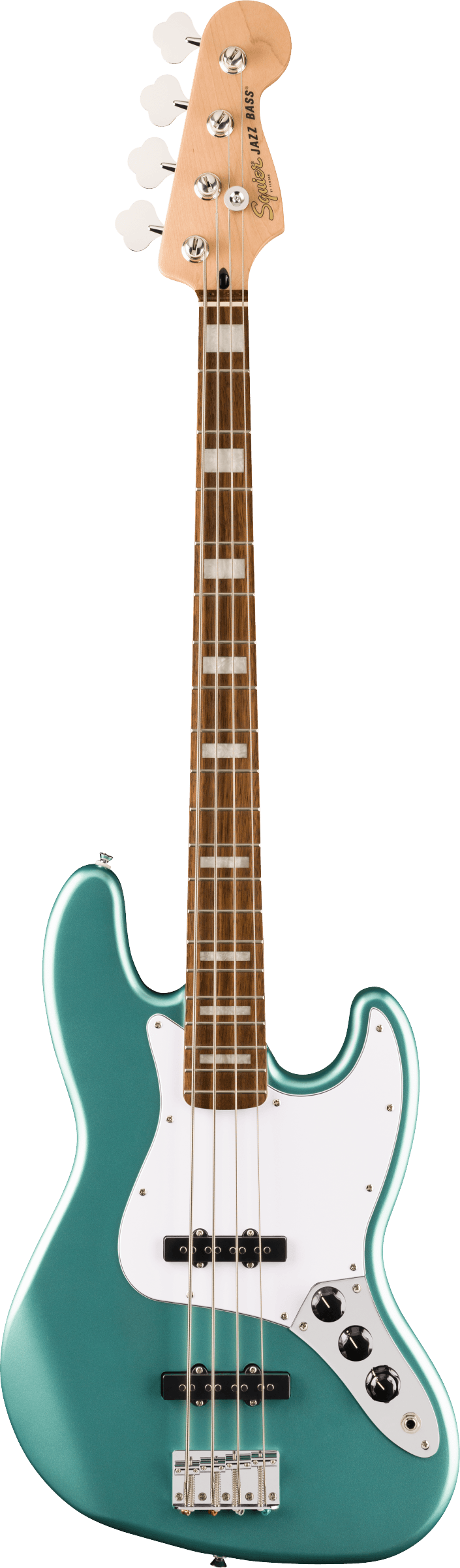 Squier Affinity Active Jazz Bass LRL Mystic Sea Foam Green