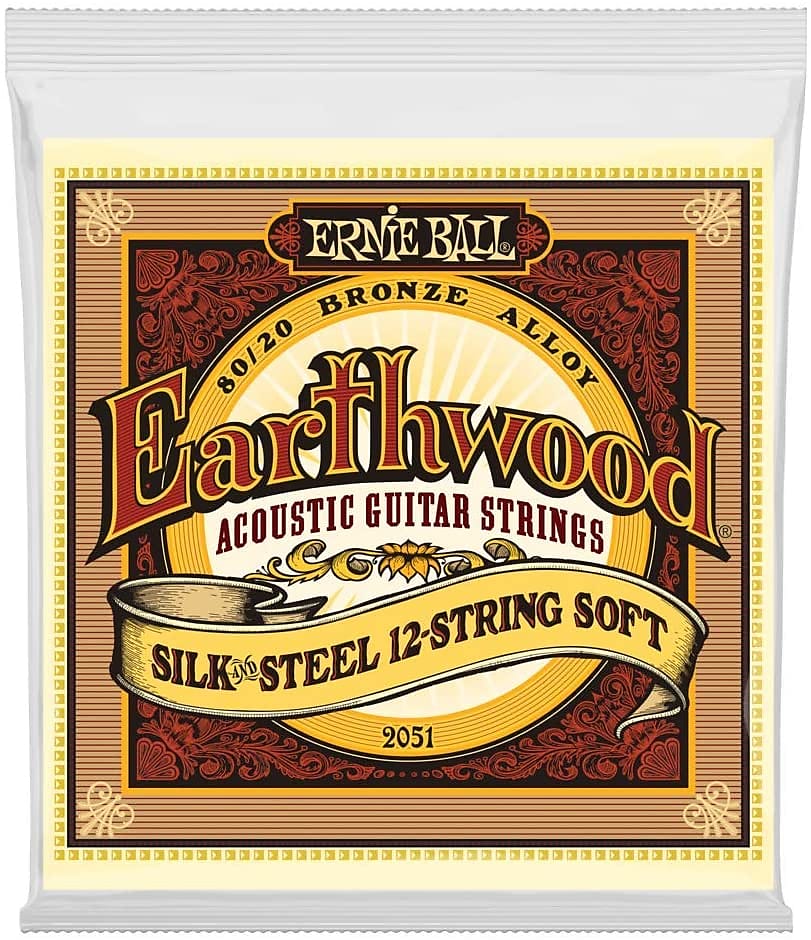 Ernie Ball Earthwood Silk & Steel 12 string