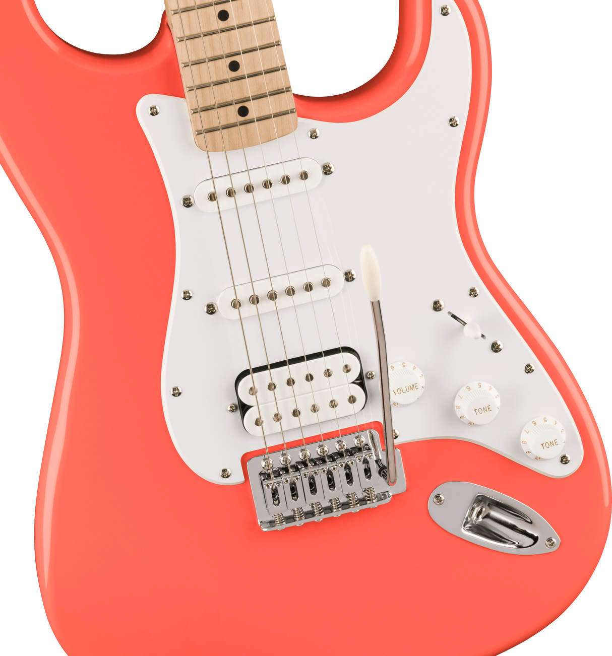 Squier Sonic Strat HSS MN Tahitian Coral