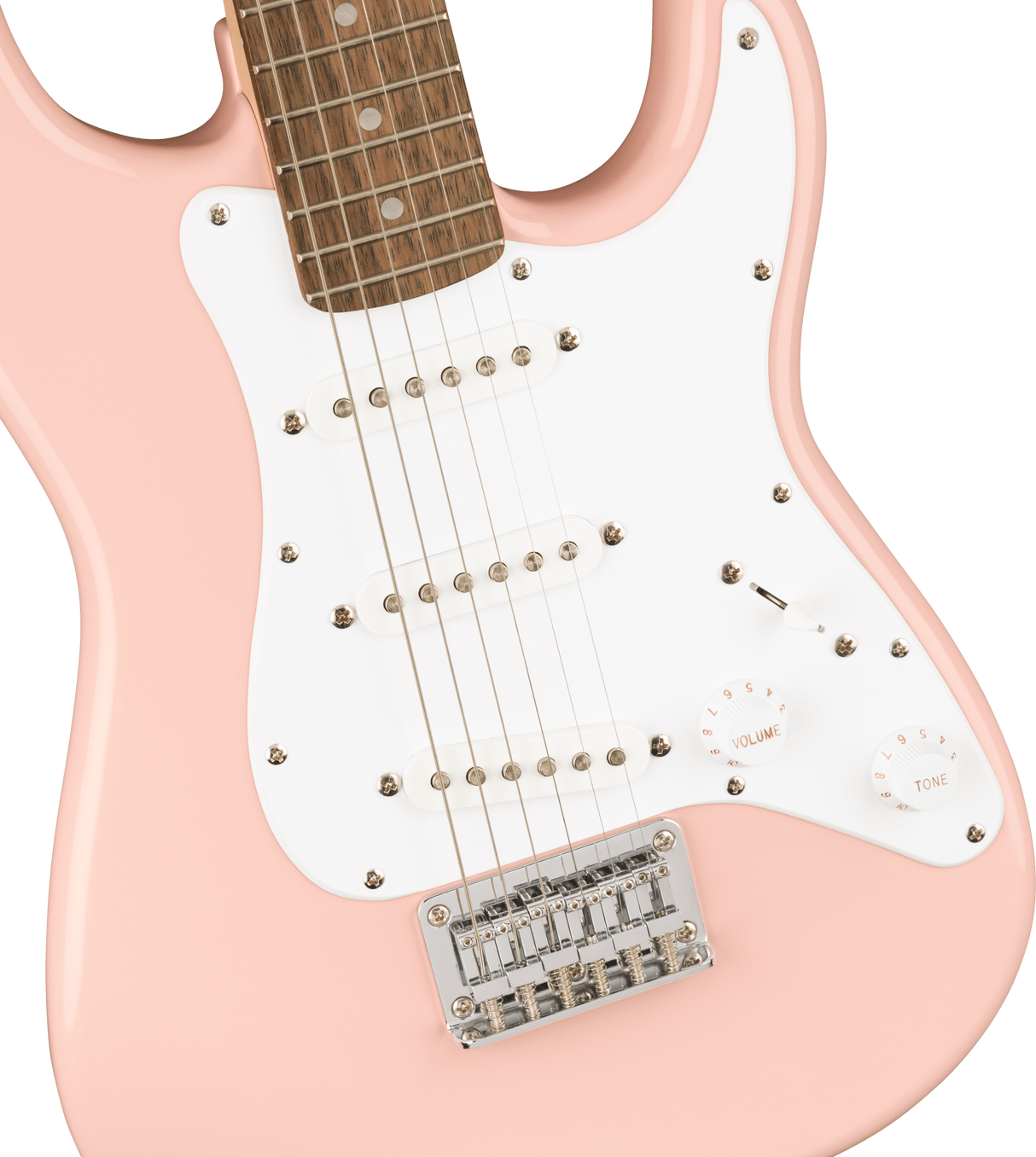 Squier Mini Strat Shell Pink