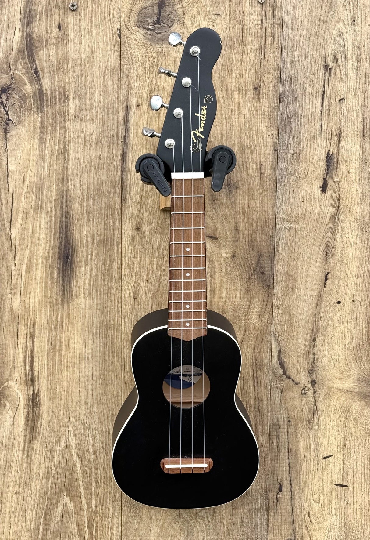 Venice Soprano Ukulele Black