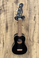Venice Soprano Ukulele Black