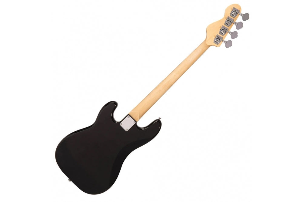 Vintage V40 Bass Boulevard Black Guitar Pack